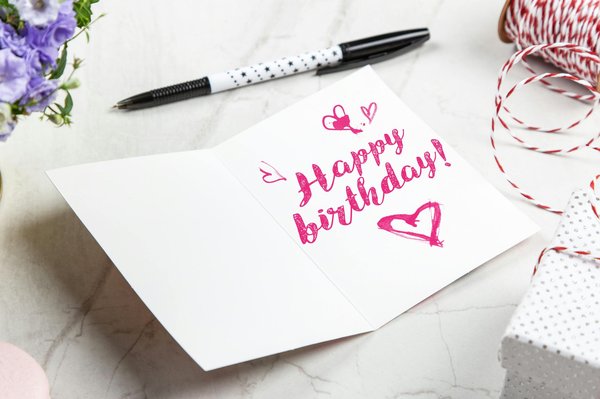 Des messages inspirants pour une carte de bon anniversaire