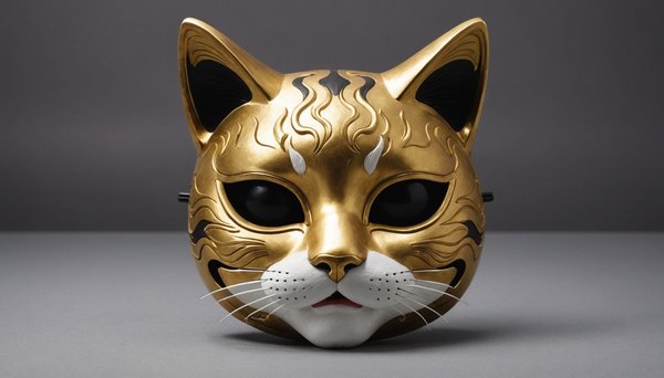 Masque japonais chat : un accessoire qui séduit par son charme